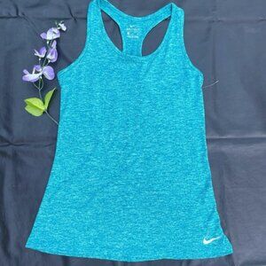 Nike Women's Blue nike Tank Top size S